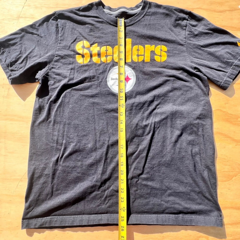 Nike Pittsburgh Steelers NFL Graphic T-Shirt Mens XL Black Short Sleeve Tee - Picture 3 of 4